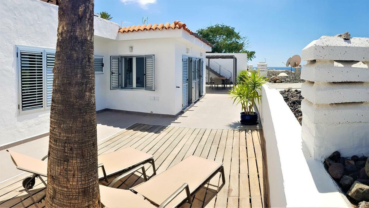 Casa La Vista - Bungalow With Fantastic Sea Views Arguineguin Exterior foto
